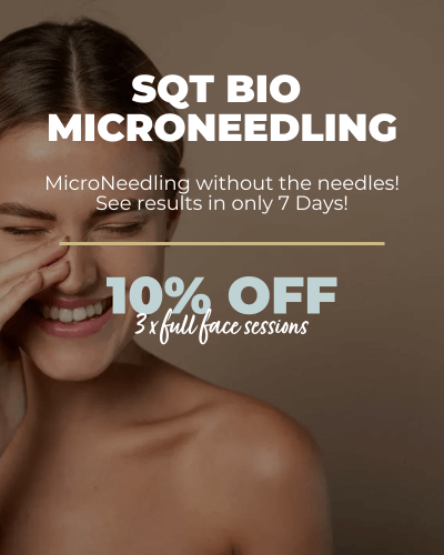 Skin Needling with SQT Bio Microneedlnig